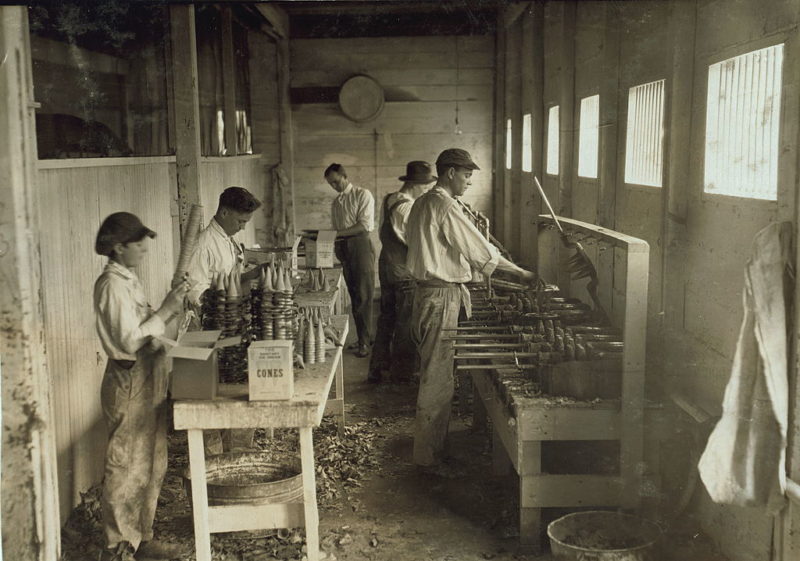 Fagyitölcsér gyár