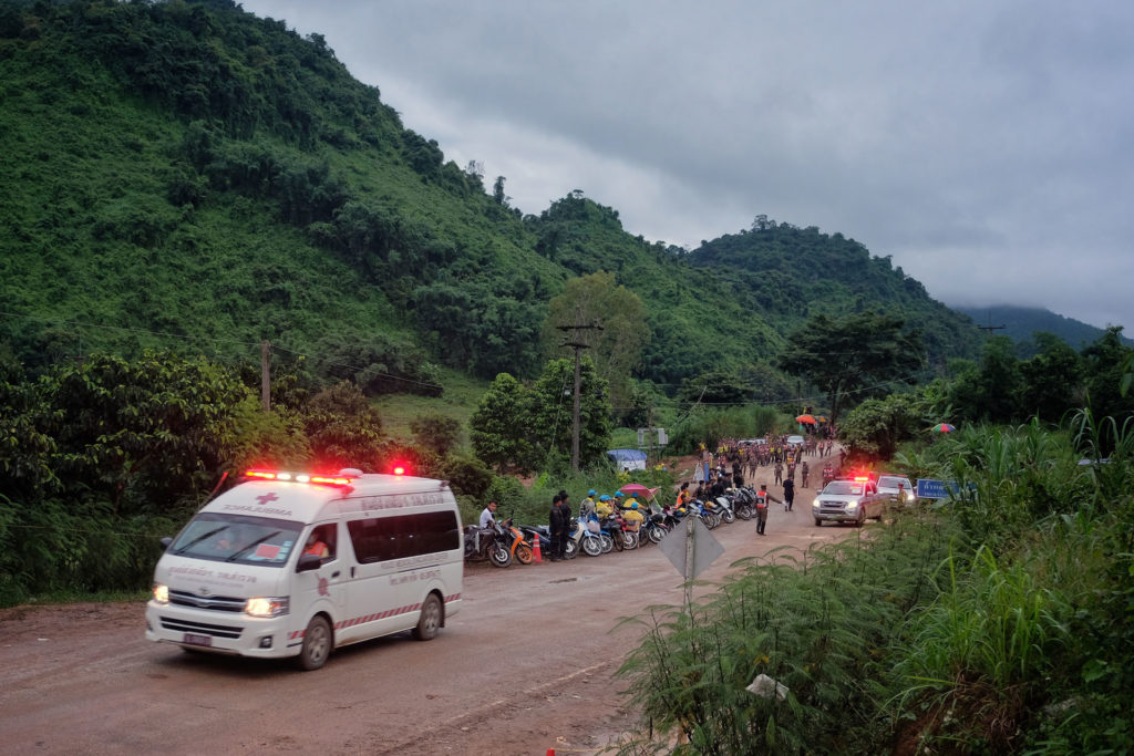 2018-as thaiföldi mentőakció búvárjai