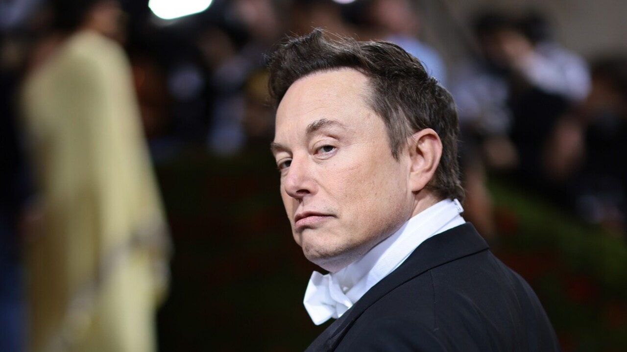 Elon Musk a 2022-es MET gálán 