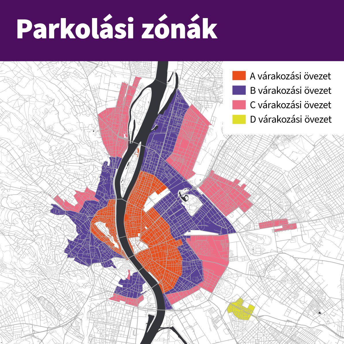 Új parkolási zónák Budapesten