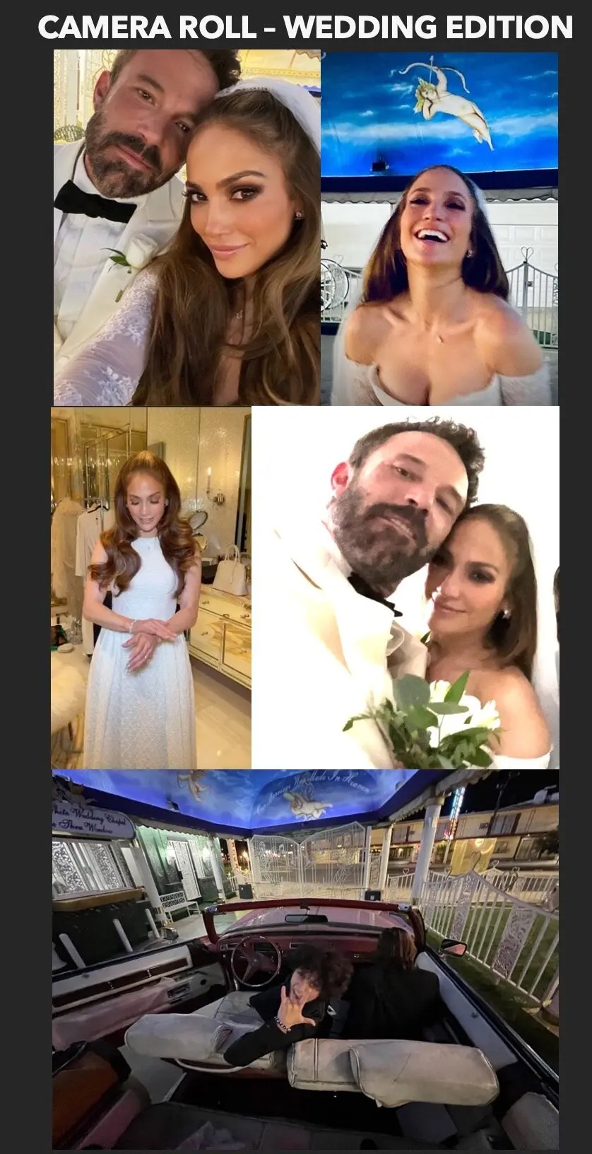 JLo és Ben Affleck esküvője