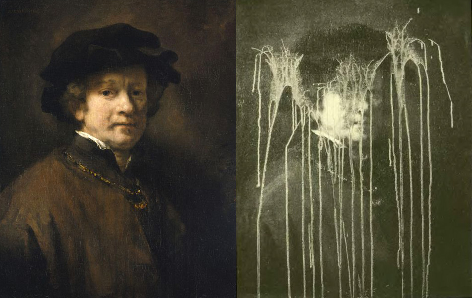 A Hans-Joachim Bohlman által megrongált Rembrandt önarckép