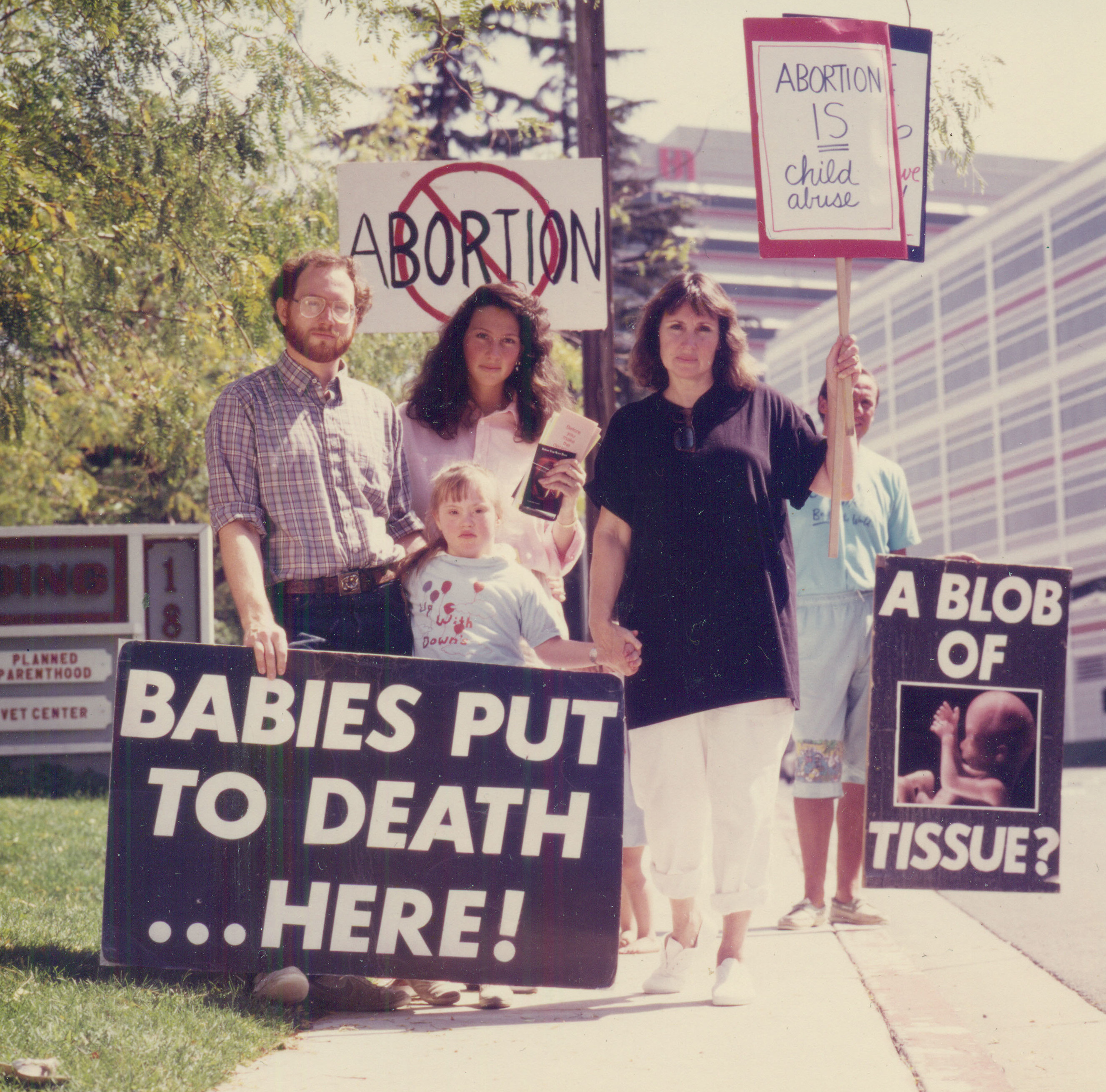 Pro-life tüntetők 1986-ban (fotó: Wikipedia)