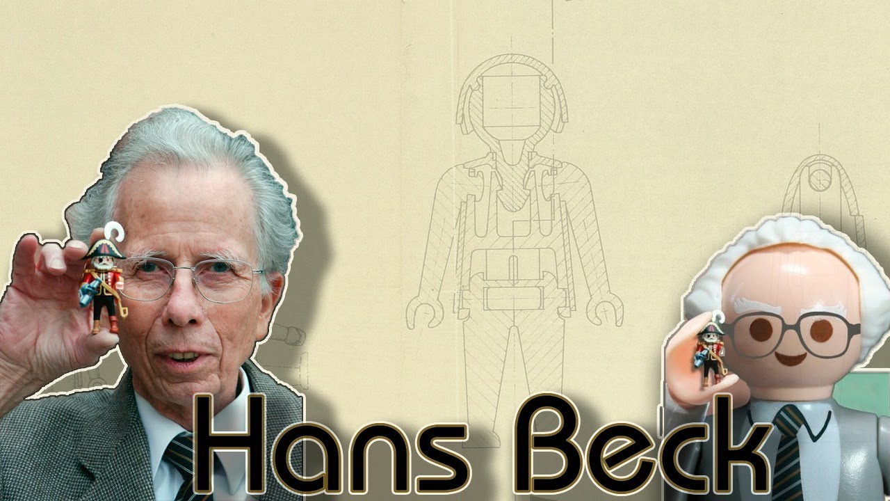 Hans Beck, a Playmobil atyja (fotó: Youtube)