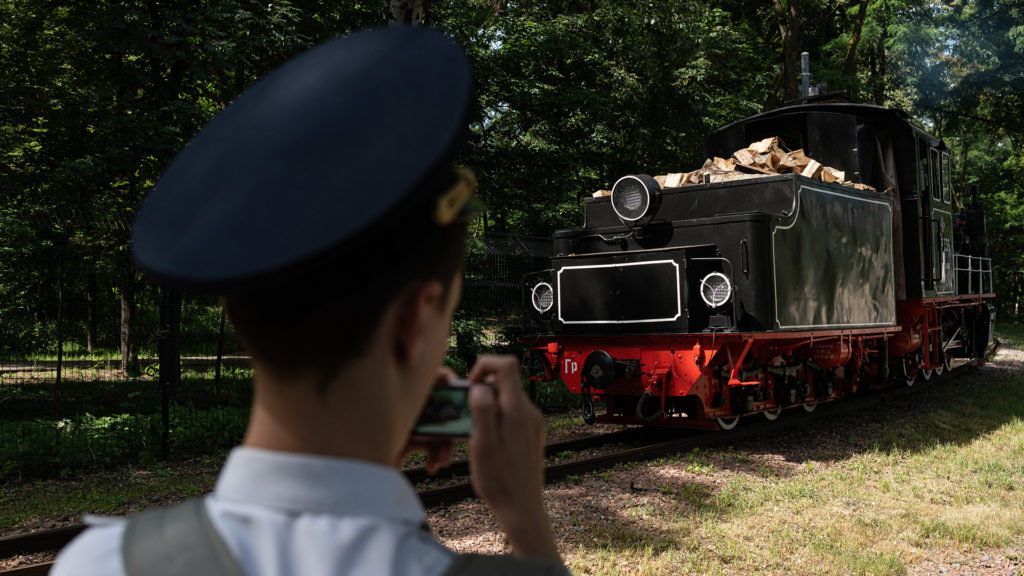 Újra jár a kijevi gyermekvasút