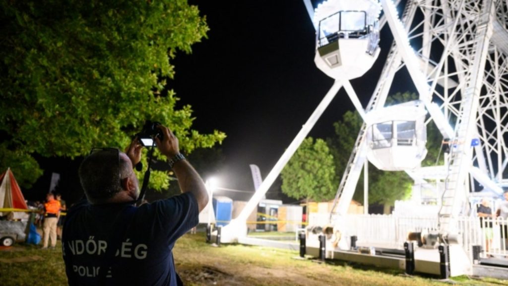 Videón jelentkezett a fiatal, aki kiesett az óriáskerékből a Balaton Soundon