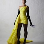 Dua Lipa mint modell - Balenciaga Haute Couture 2022/2023 ősz-tél