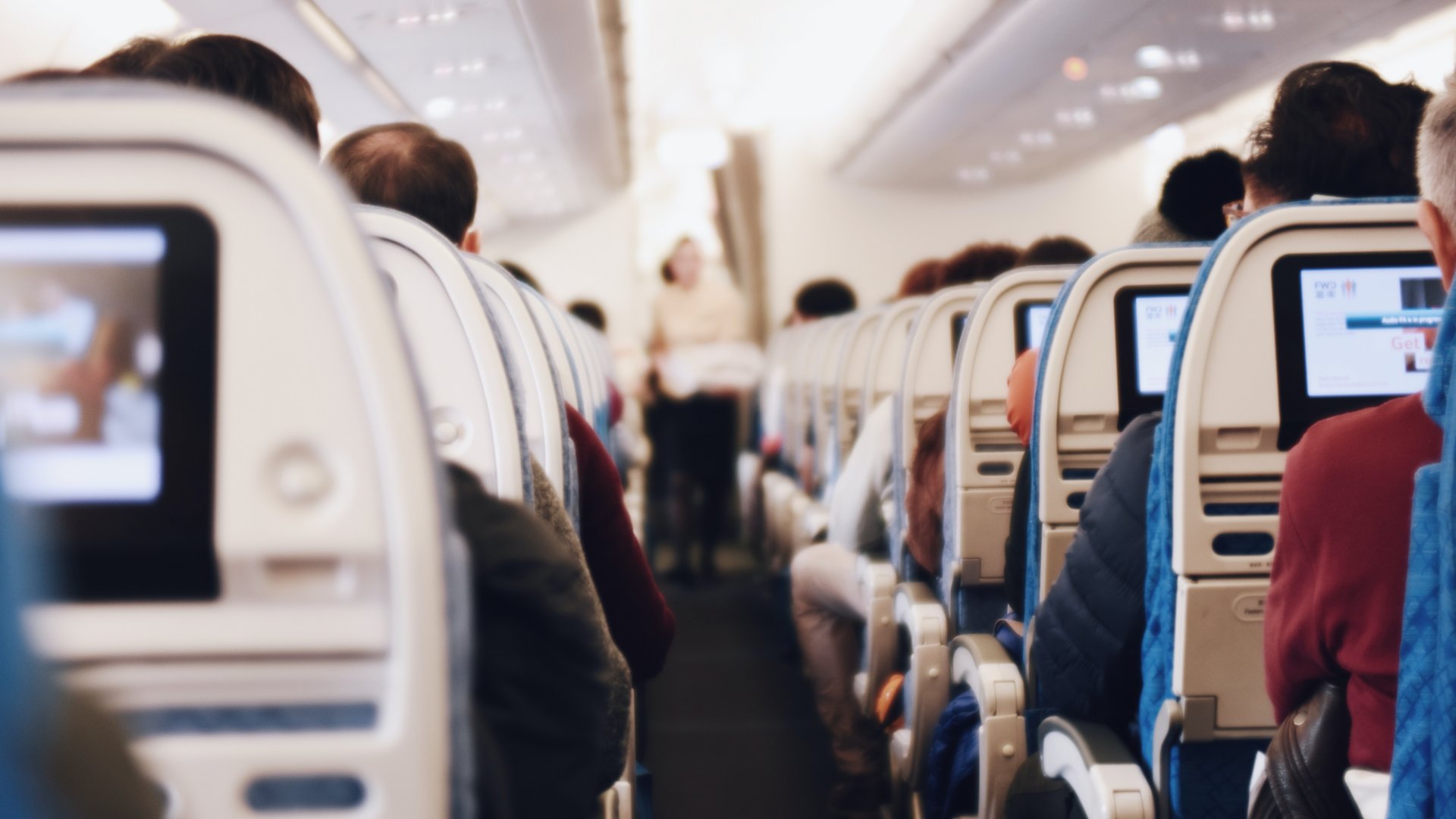 Ülések egy utasszálító repülőn