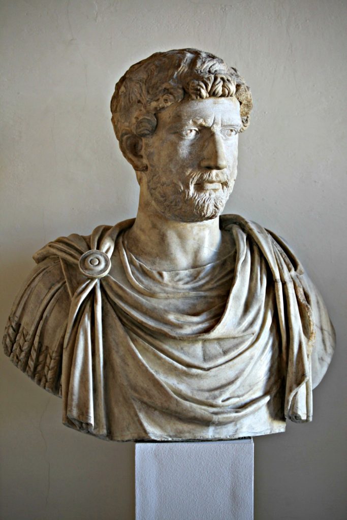 Hadrianus császár mellszobra (fotó: Wikipedia)