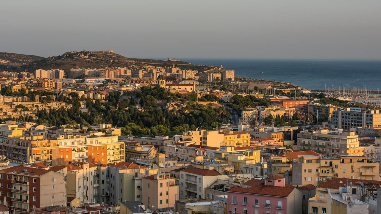Szardínia fővárosa, Cagliari.