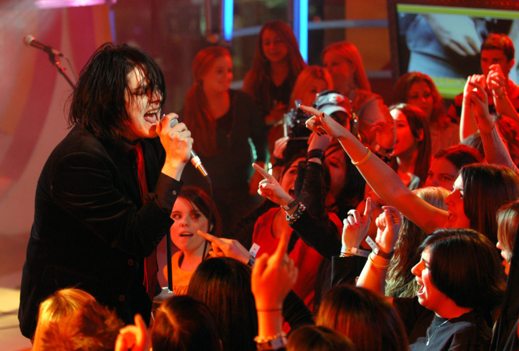 My Chemical Romance, egy 2005-ös MTV koncerten (Photo by Stephen Lovekin/FilmMagic)