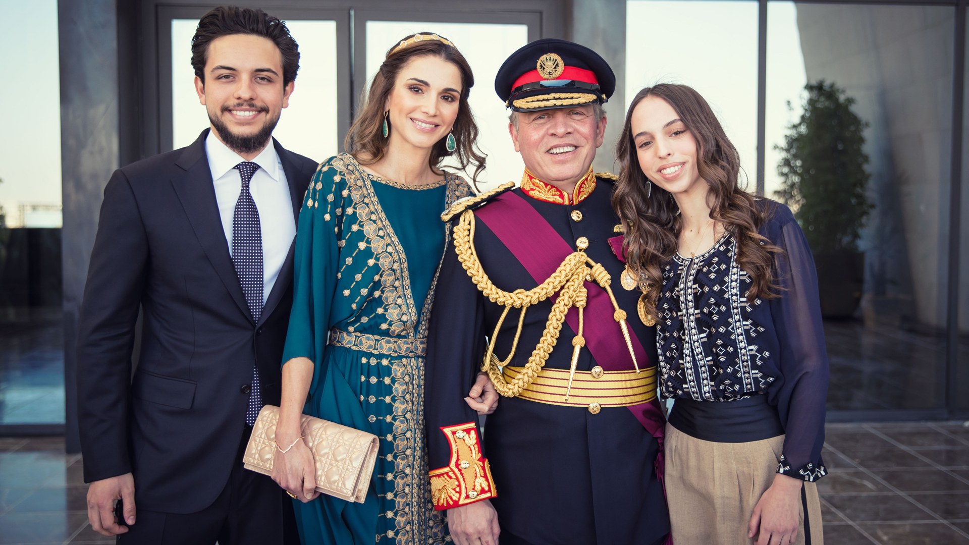 II. Abdullah király jordán királyi család királyi család Rania királyné