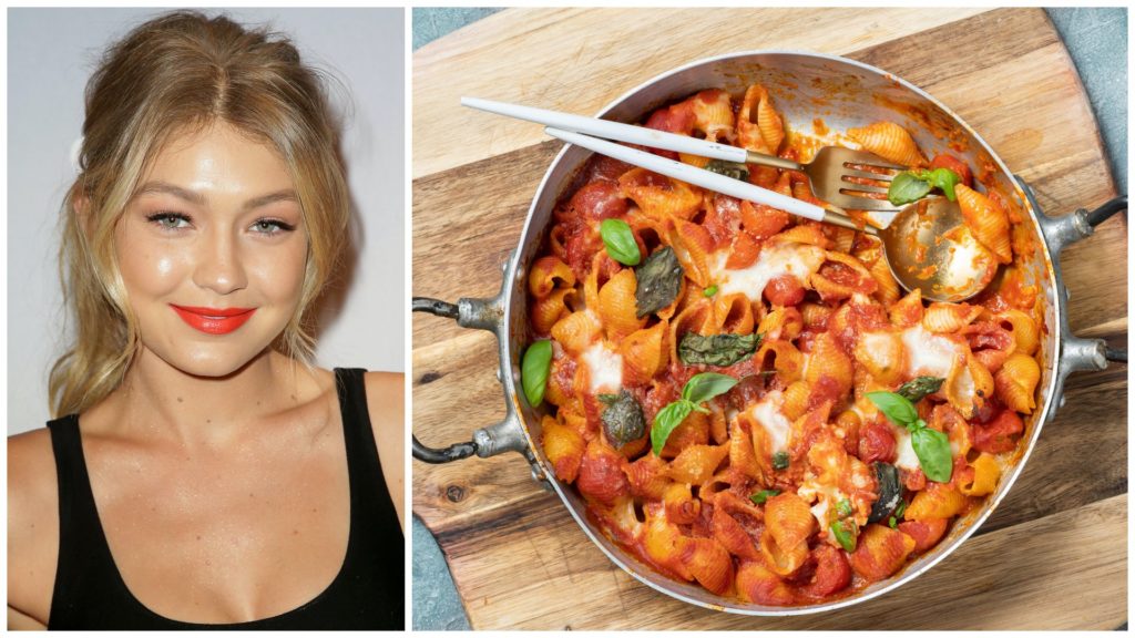 A szupermodell Gigi Hadid vodka-pasta receptje feldobja a nyári estéket