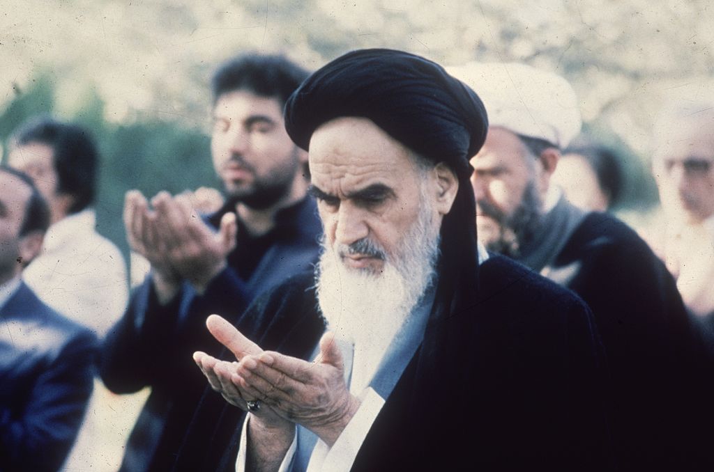 Khomeini ajatollah (fotó: Keystone/Getty Images)
