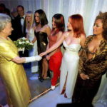 II. Erzsébet és a Spice Girls tagjai