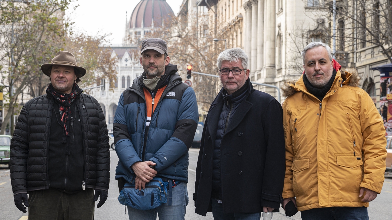 A Blokád című film forgatása Budapesten