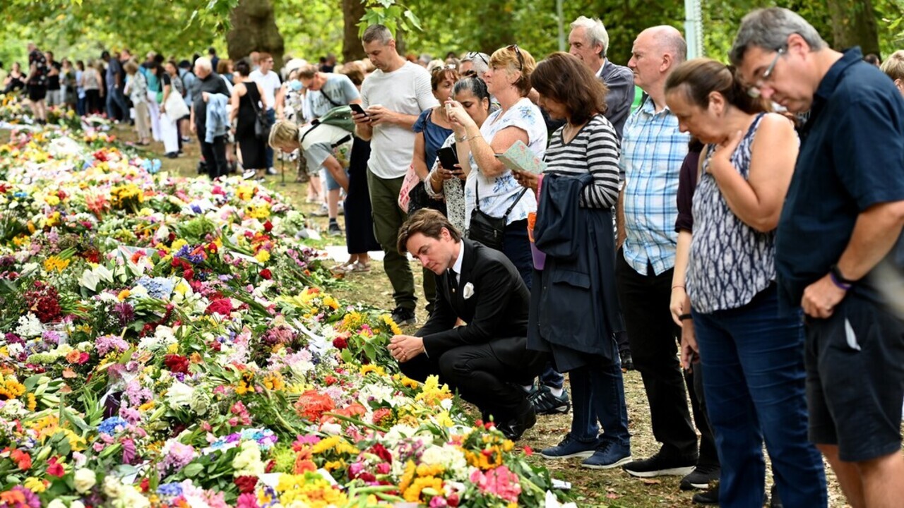 Beatrix hercegnő férje a gyászolók között (Fotó: Getty Images)