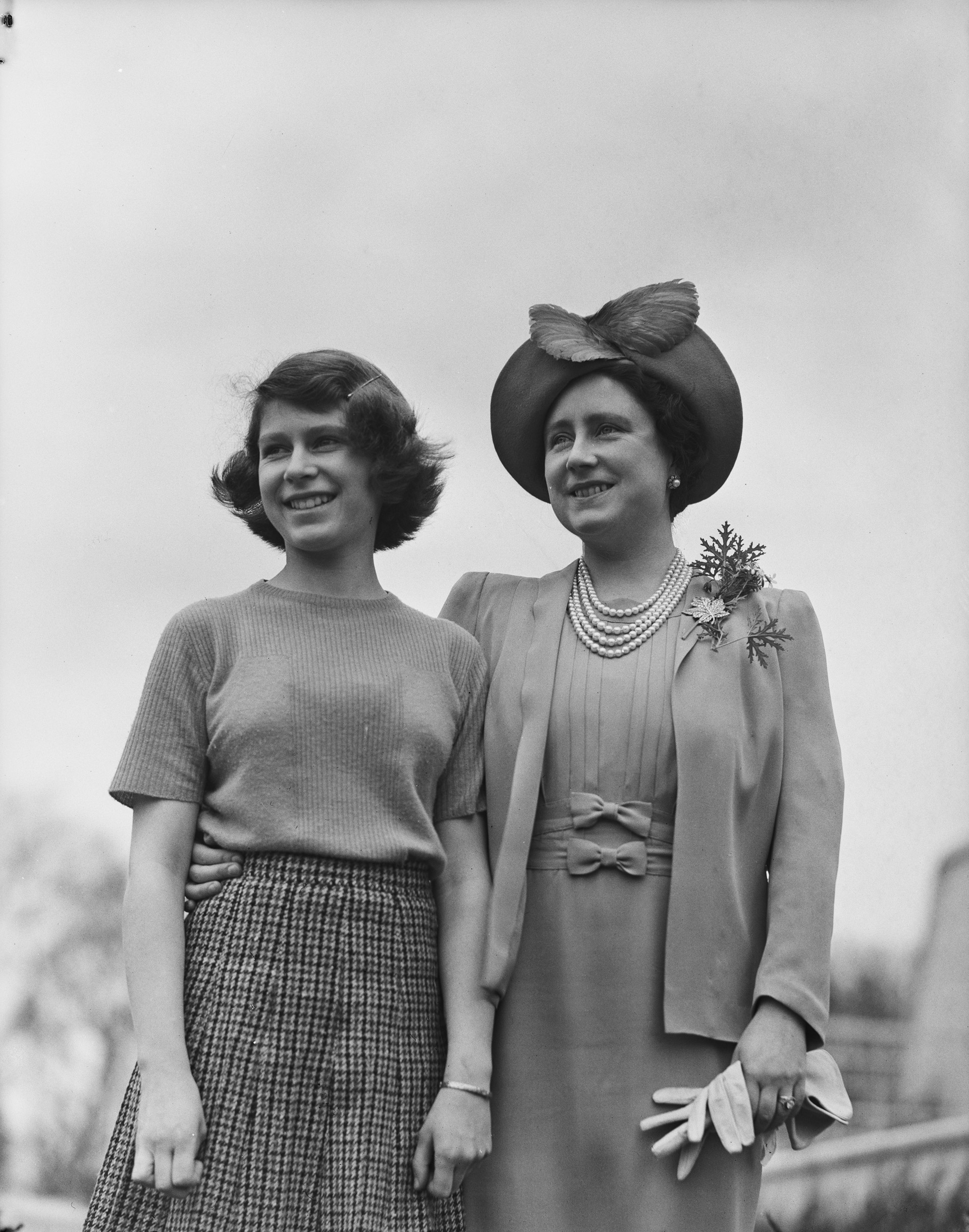 II. Erzsébet és az édesanyja