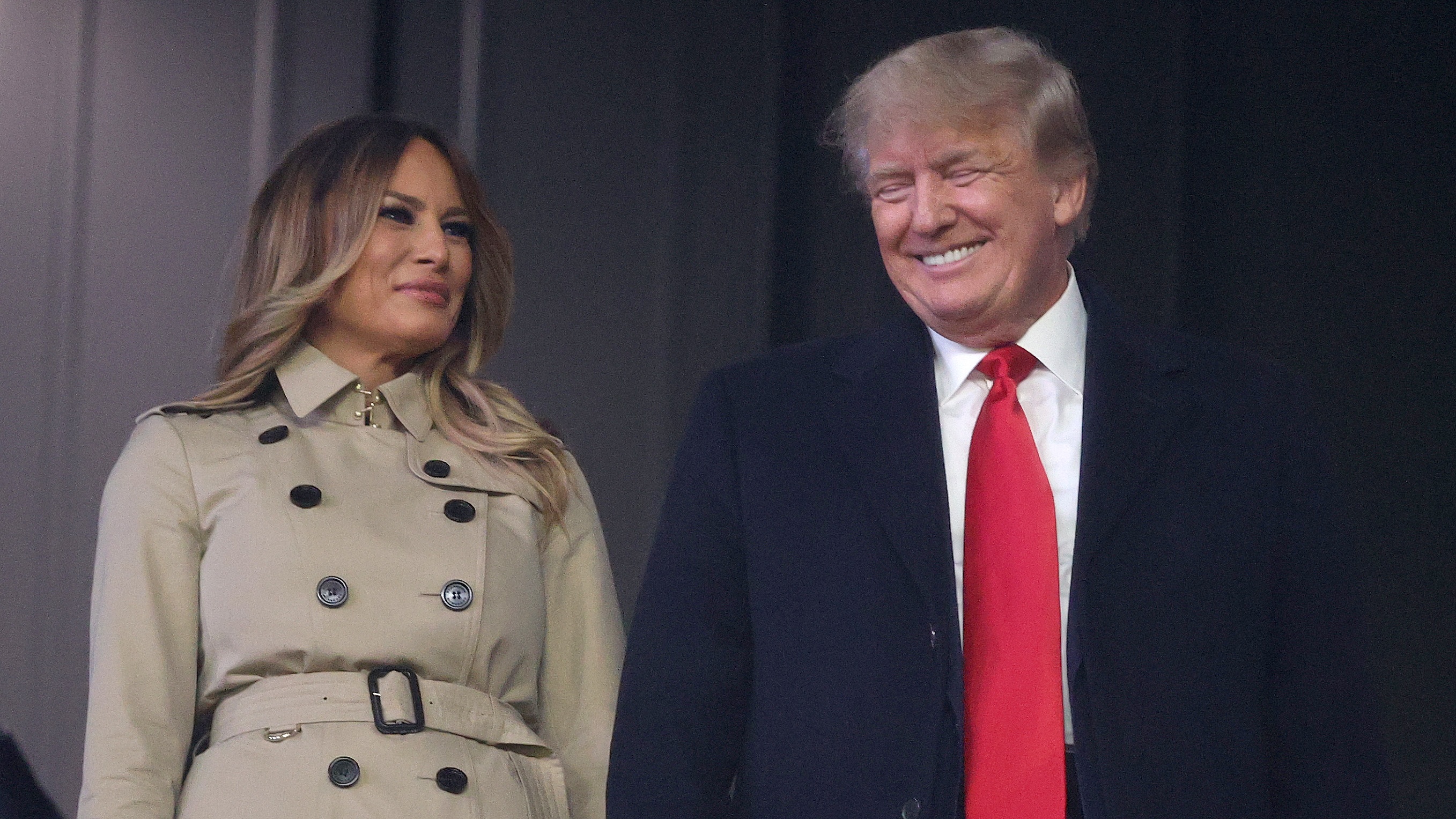 Melania Trump and Donald Trump