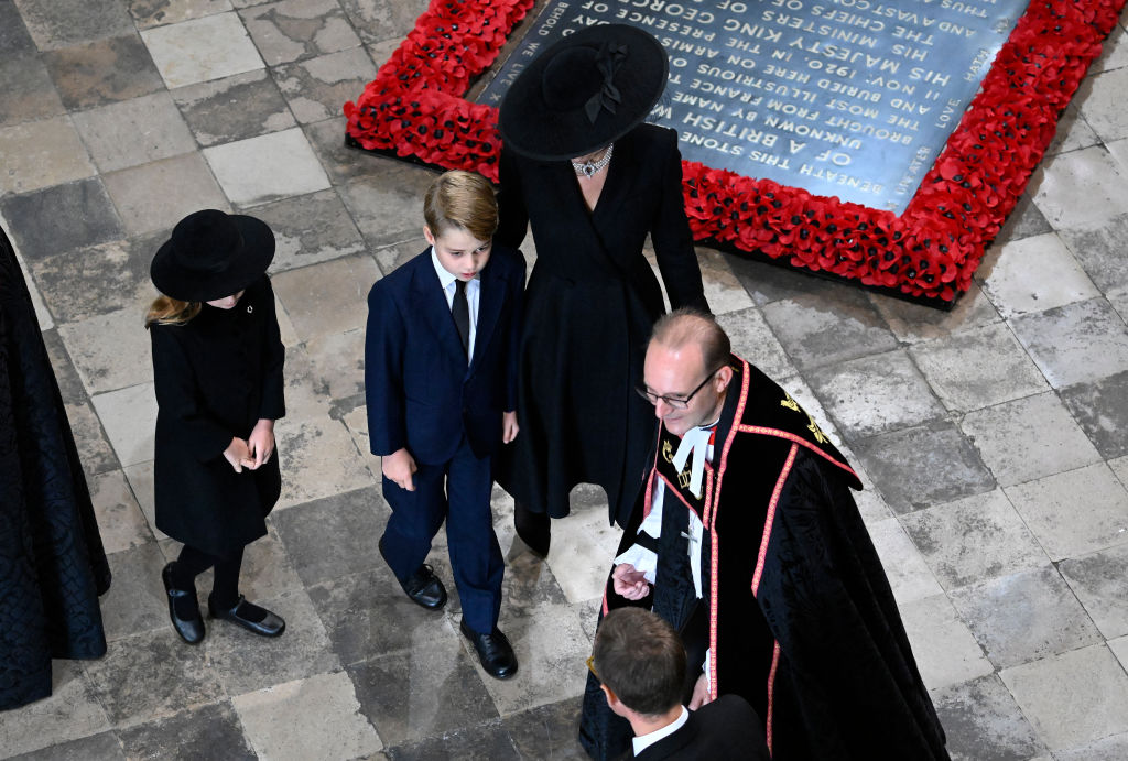 György herceg II. Erzsébet temetésén