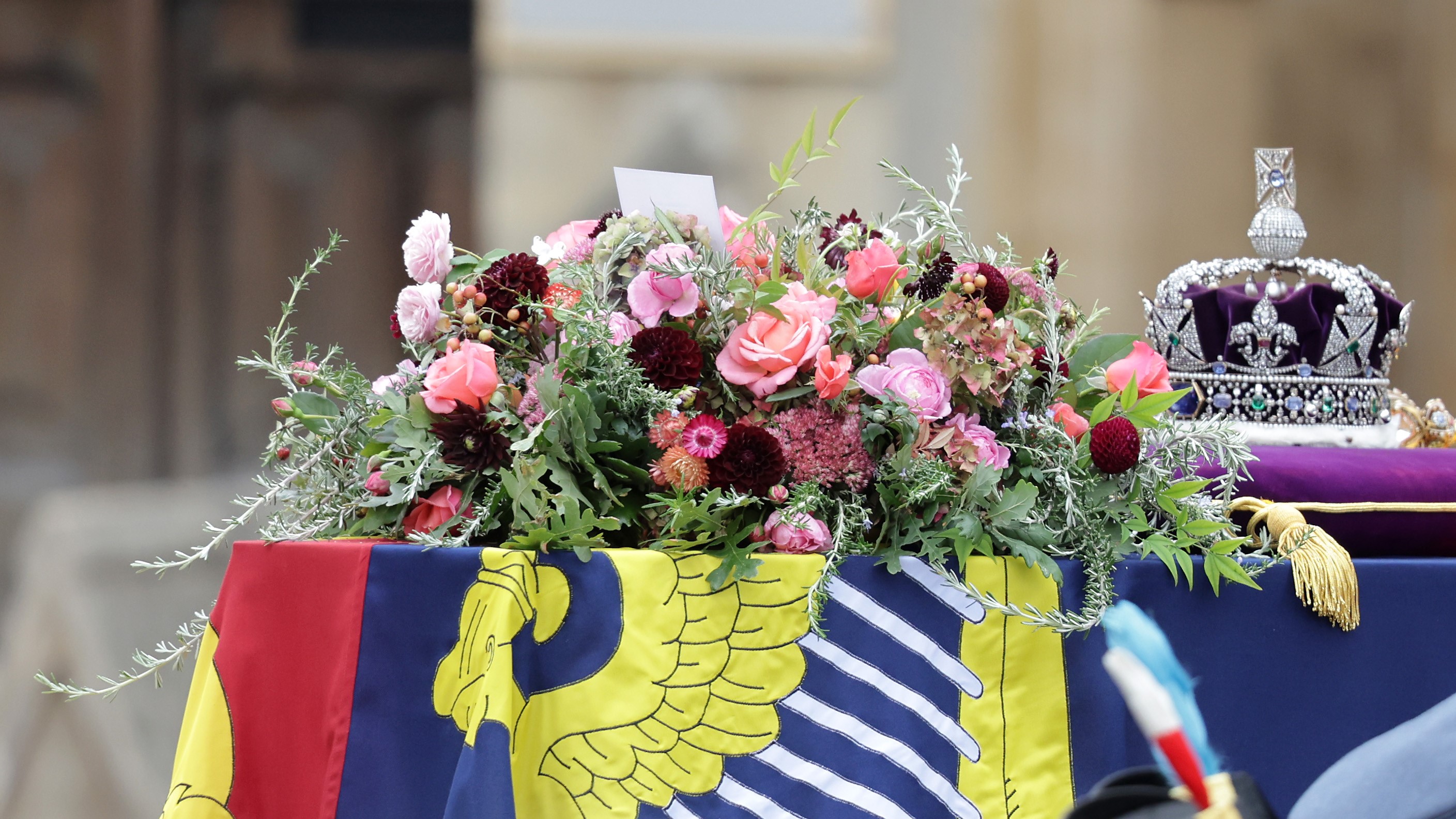 II. Erzsébet koporsója (Fotó: Chris Jackson/Getty Images)