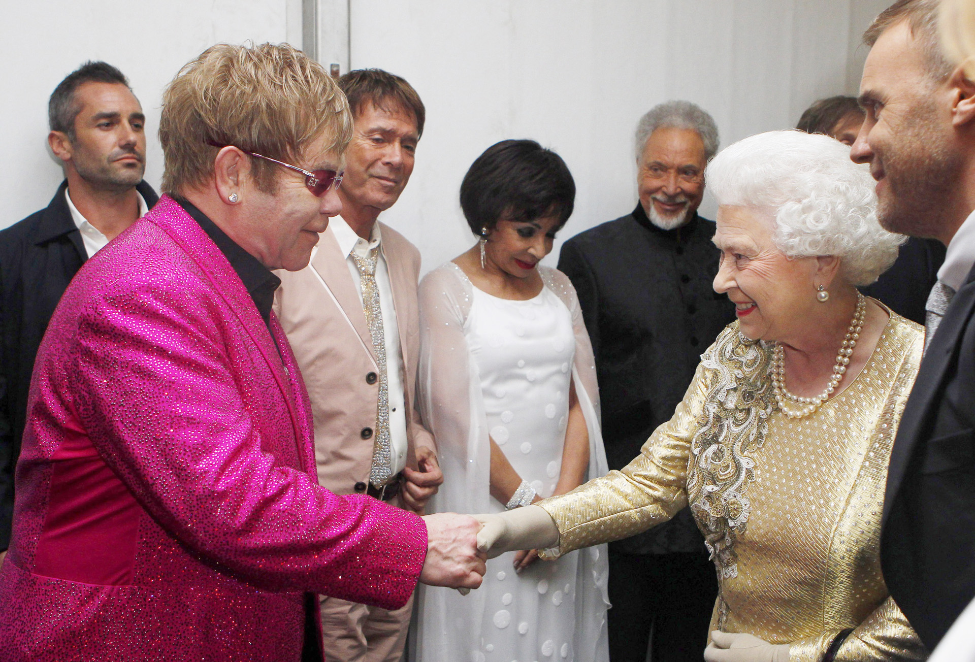 Elton John és II. Erzsébet