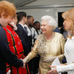 II. Erzsébet és Ed Sheeran