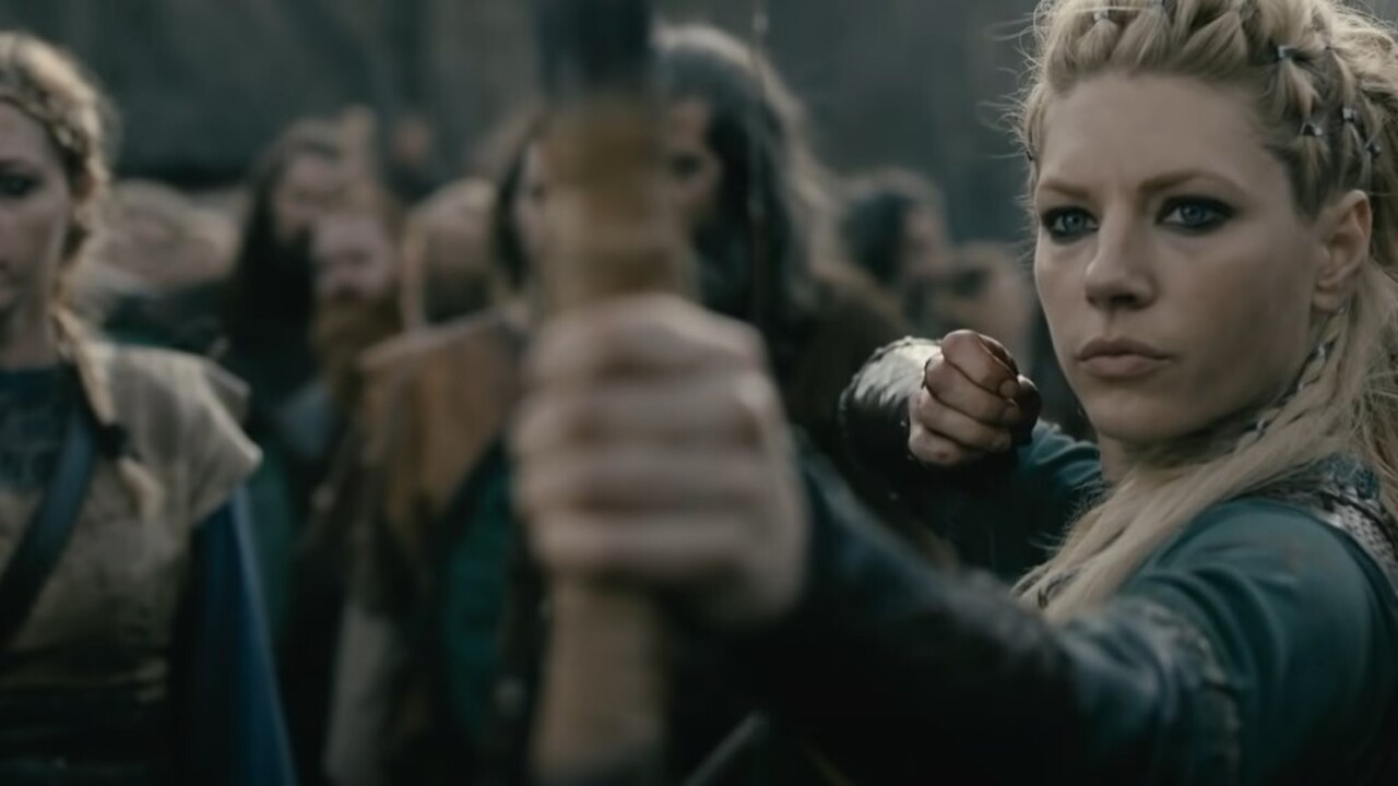 A Katheryn Winnick játszotta Lagertha Lothbrok figurája a Vikingek sorozatból.