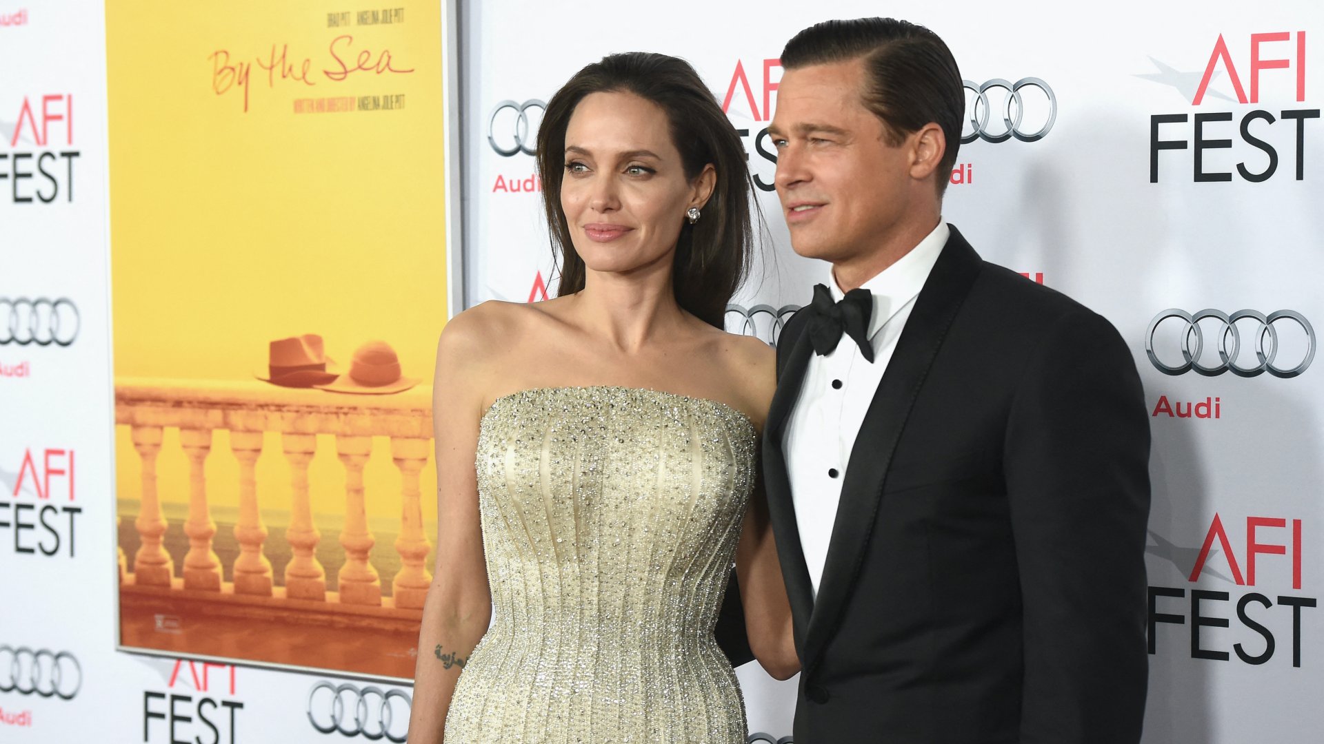 Angelina Jolie és Brad Pitt 2015-ben