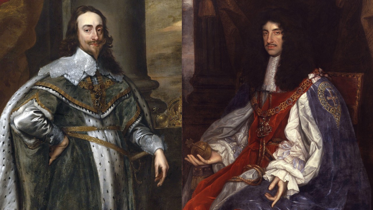 I. Károly és II. Károly brit király