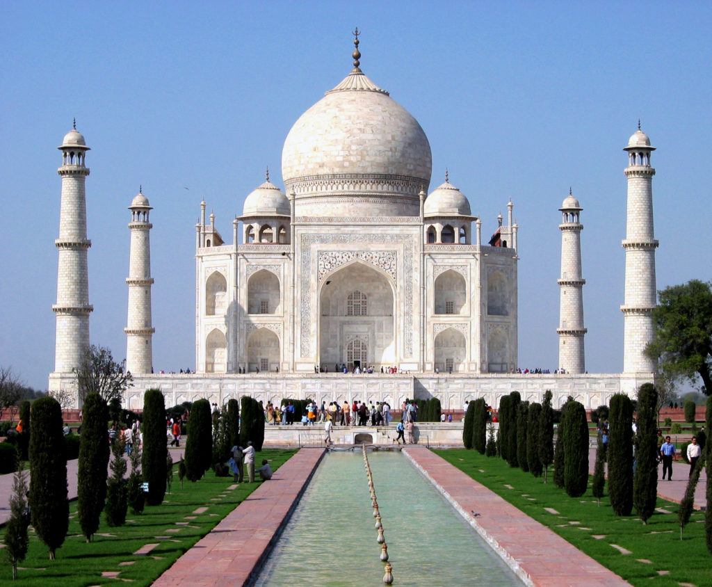 A Tádzs Mahal (fotó: Wikipedia)
