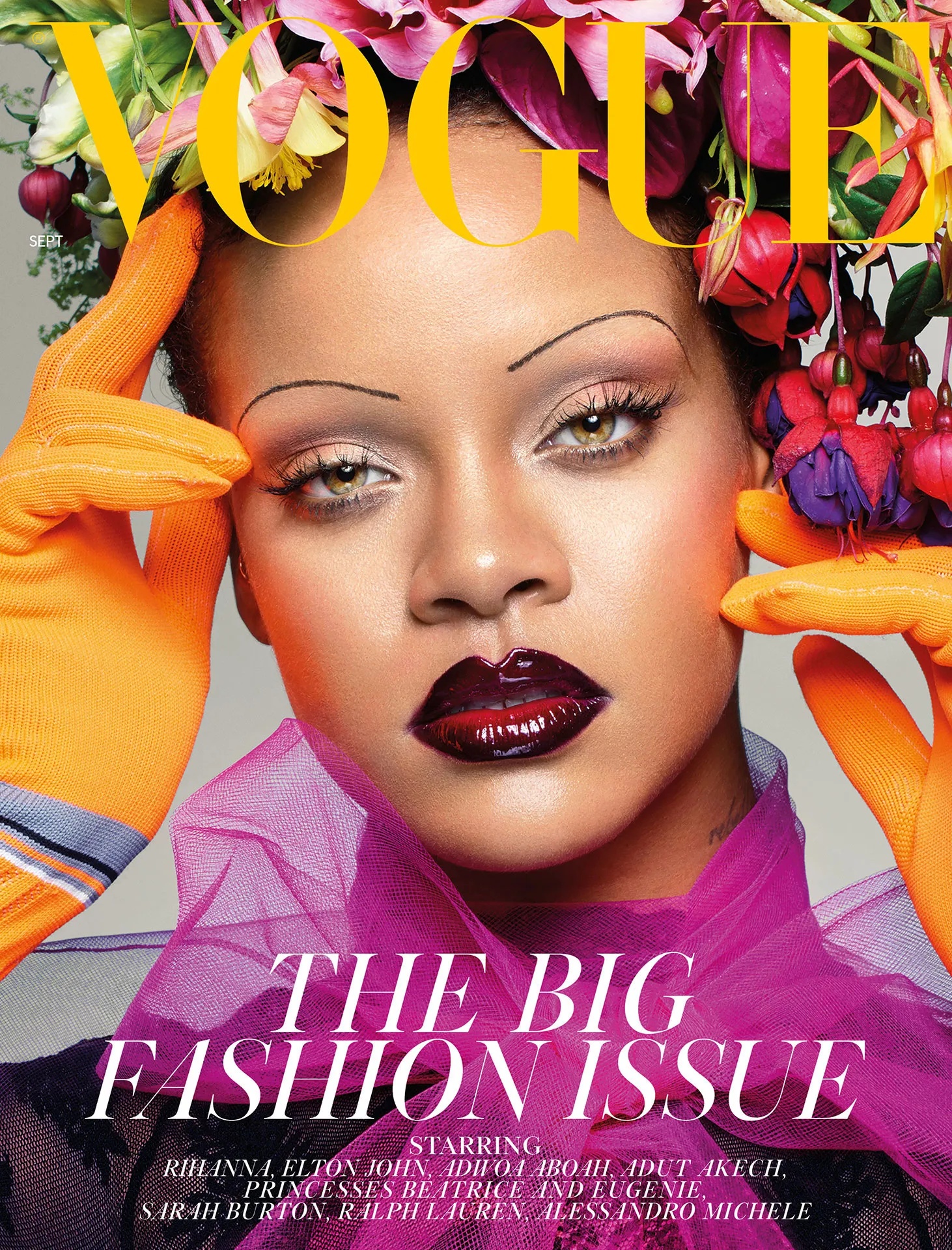Rihanna a brit Vogue címlapján 