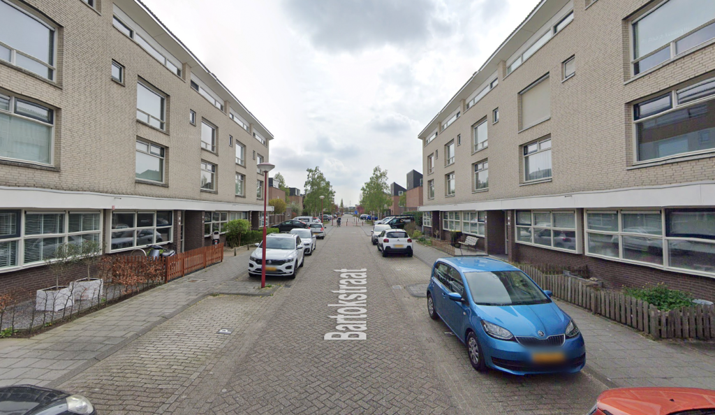 Az Oud-Beijerland-i Bartokstraat (Fotó: Google maps)