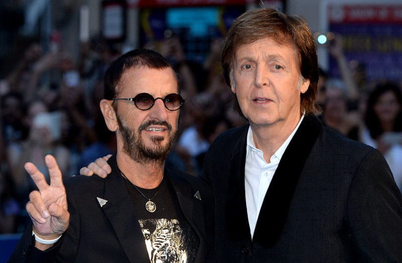 Ringo Starr és Paul McCartney 