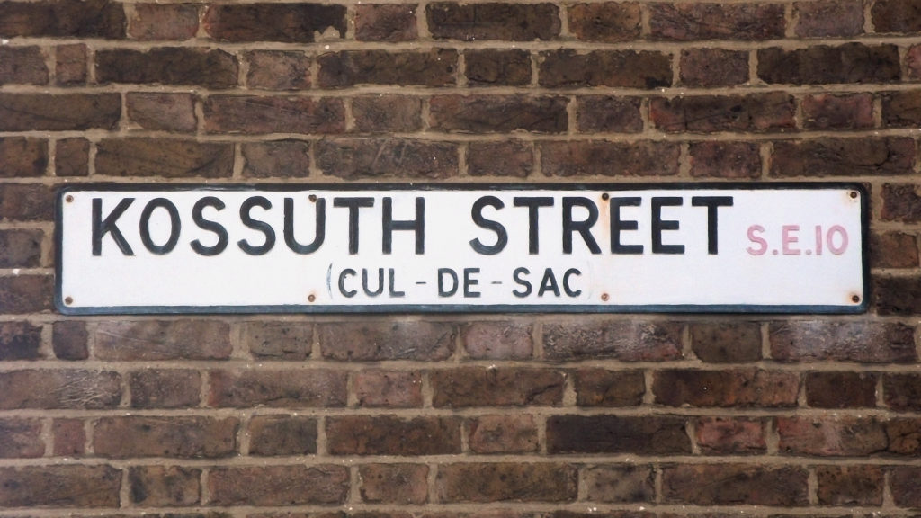 A londoni Kossuth street (fotó: Wikipedia)