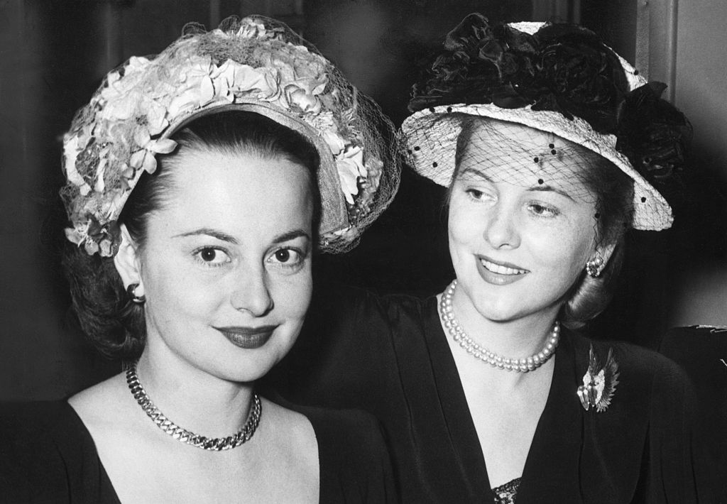 Olivia de Havilland és Joan Fontane