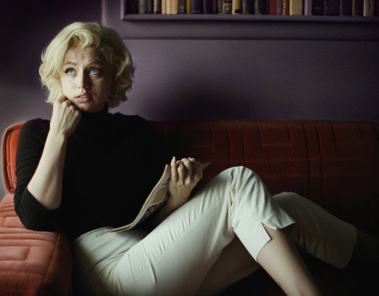 szöszi blonde Netflix kritika Marilyn Monroe Ana de Armas
