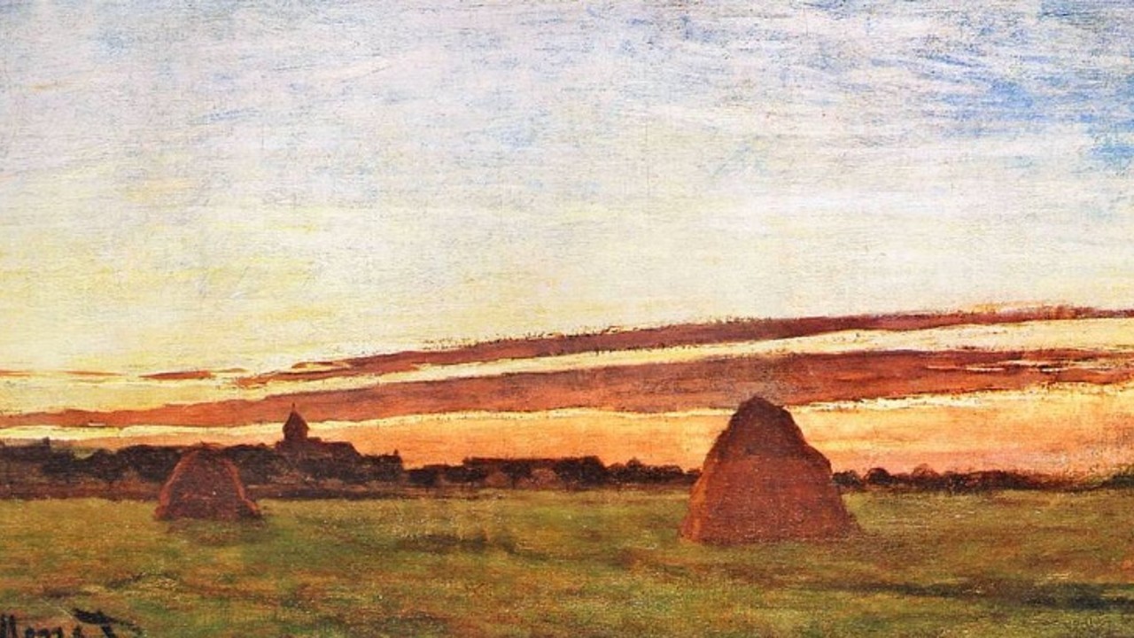 Claude Monet, Szénaboglyák
