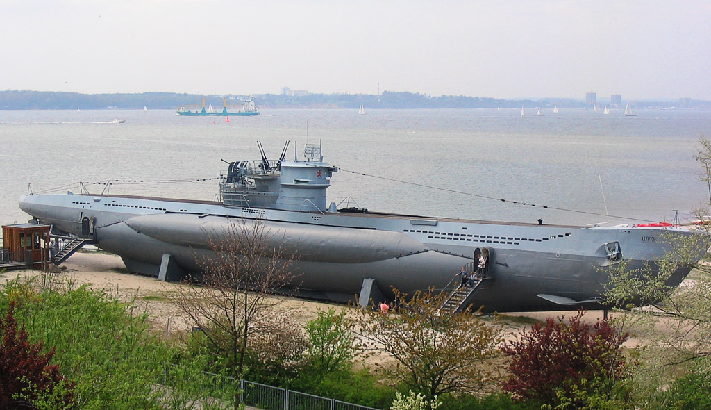 Egy VII típusú tengeralattjáró (fotó: Wikipedia)