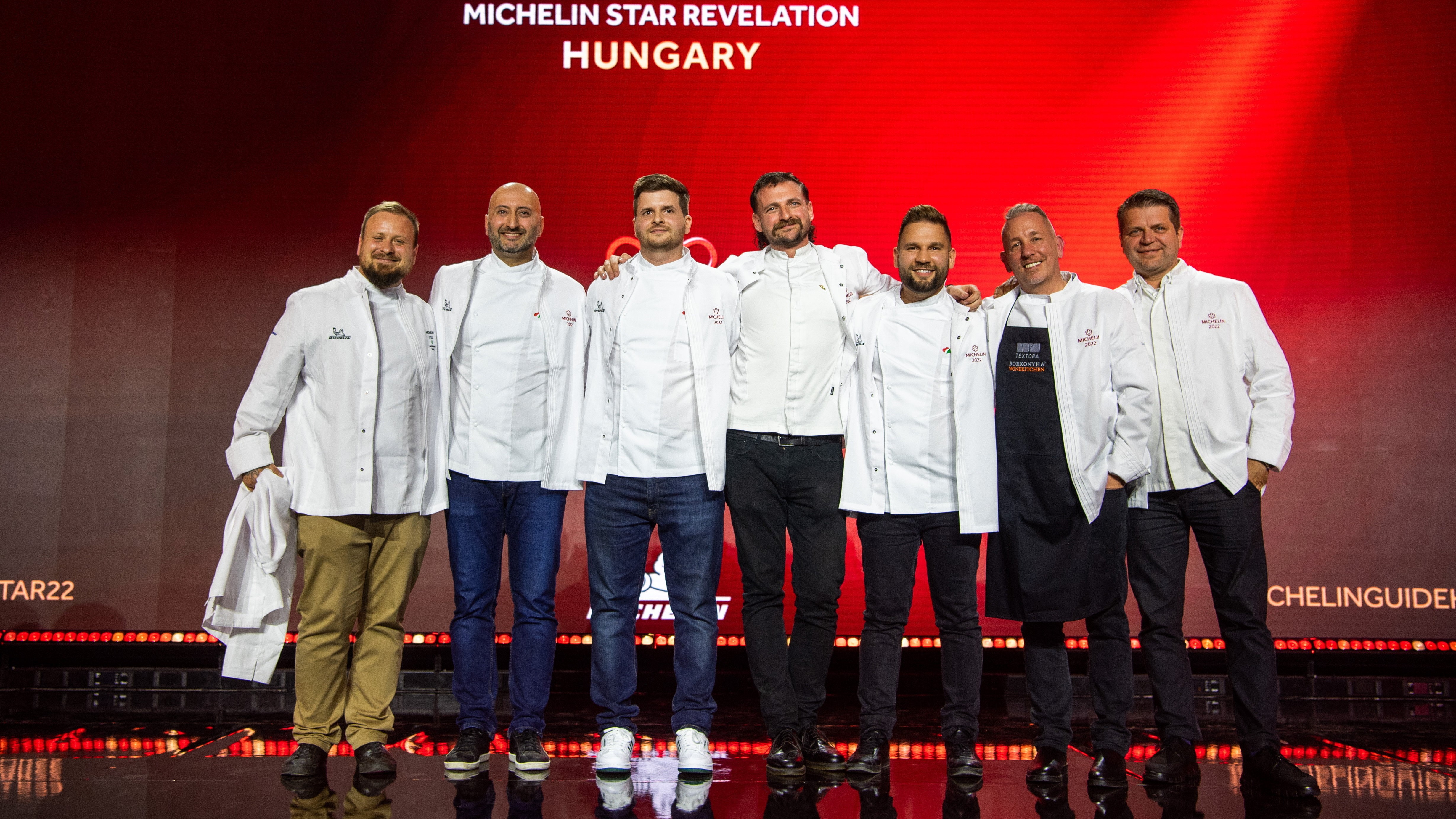 A magyarországi Michelin-csillagos éttermek séfjei 2022-ben