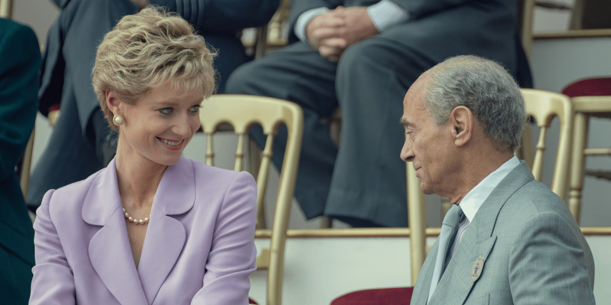 Diana és Mohamed Al-Fayed A korona sorozatban