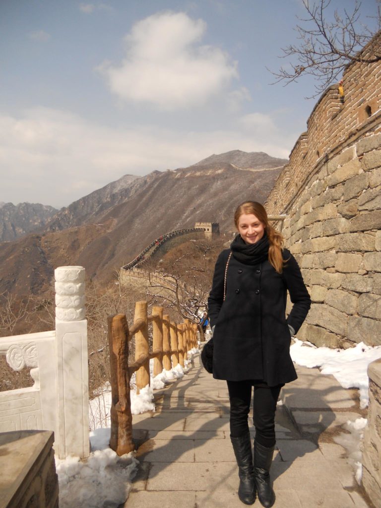A kínai nagy falnál (Fotó: Hadházi Anita)