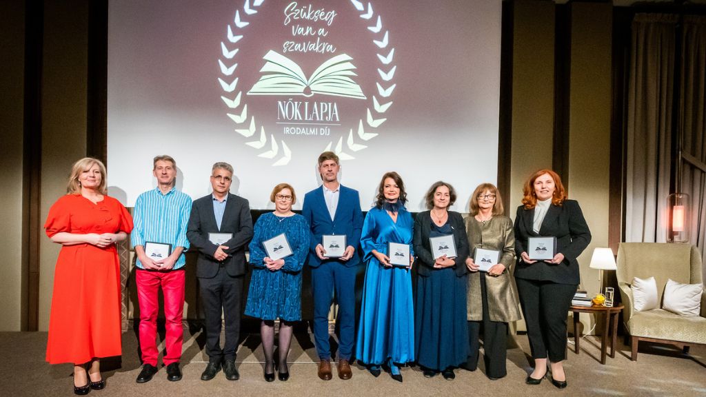 Nők Lapja irodalmi díjátadó nyertesei