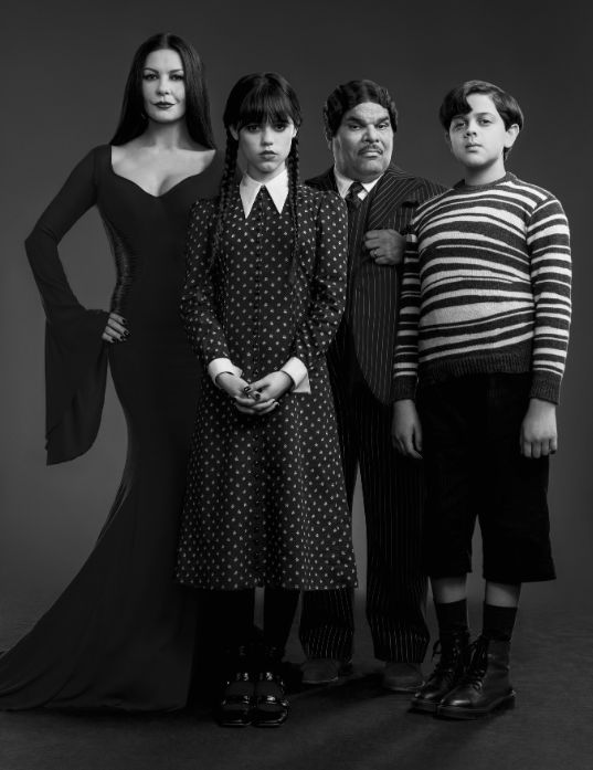 Az Addams család a Wednesday sorozatban (Kép: IMDb)