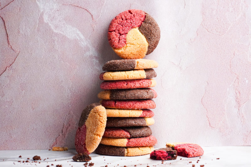 Neapolitan cookie, a háromszínű nápolyi keksz