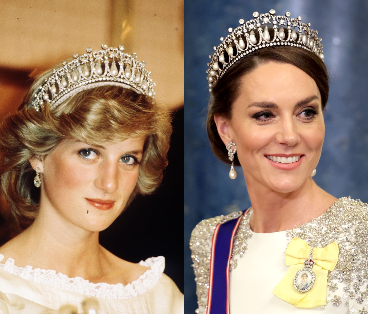 Diana hercegnő és Katalin hercegnő ékszerei