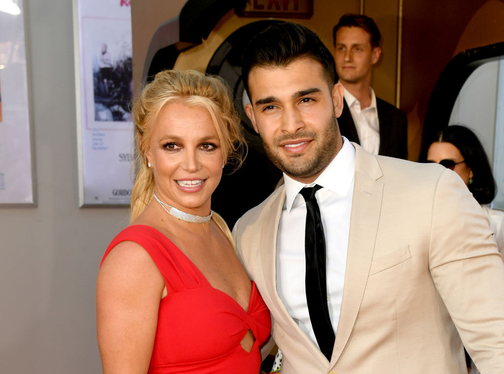 Britney Spears és a férje, Sam Ashgari