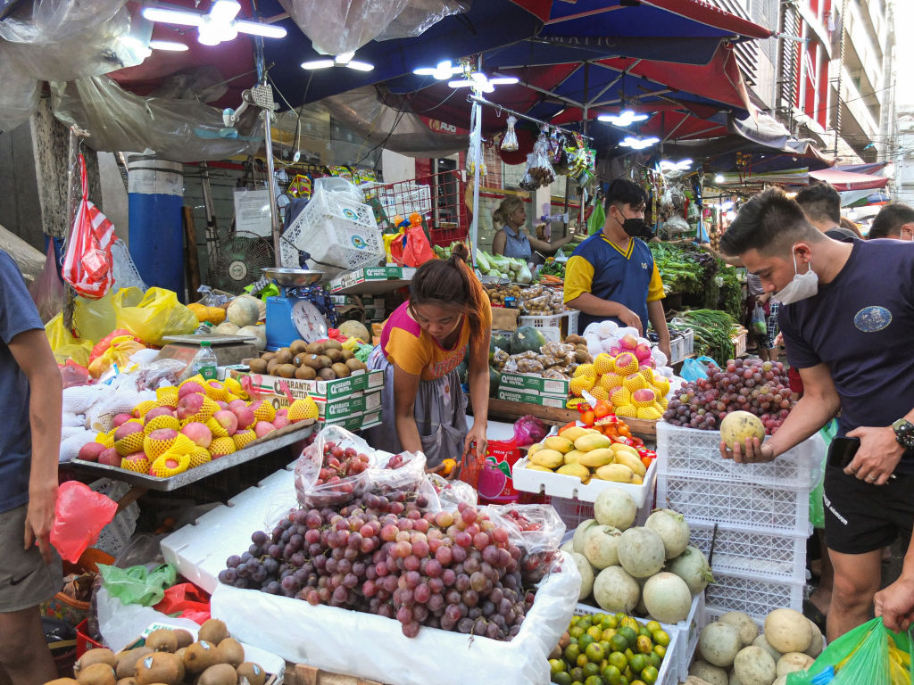Manilai zöldségpiac
