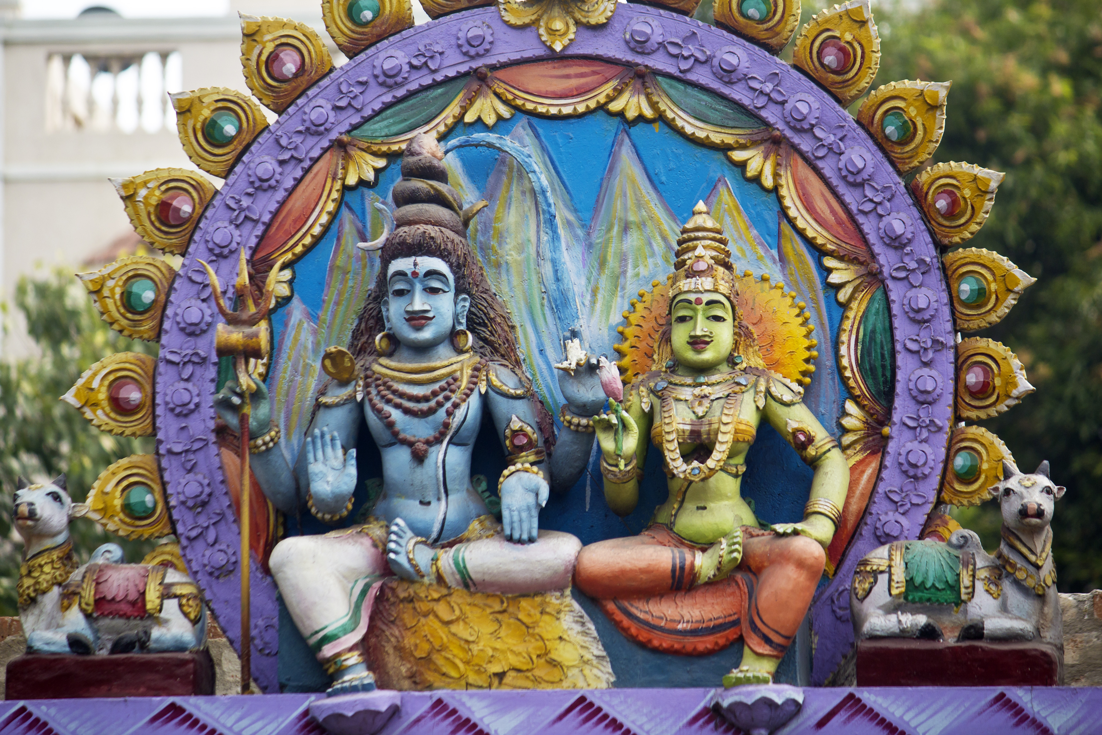 Shiva és Parvati istenek