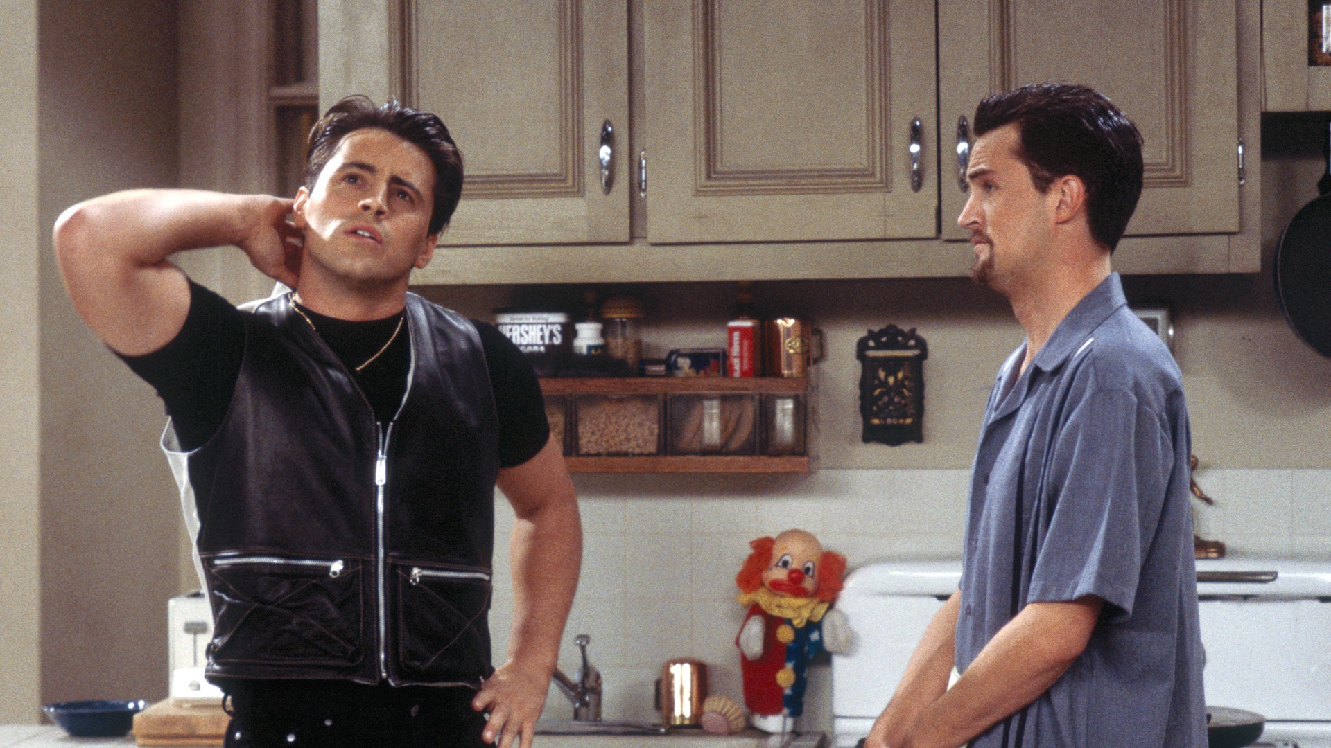 Joey és Chandler, Jóbarátok jelenetfotó